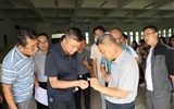 黨委書記、校長(zhǎng)趙明帶隊(duì)檢查新生入學(xué)準(zhǔn)備工作